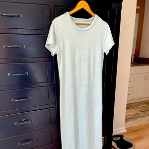 Frank & Eileen Perfect Tee heritage jersey dress; size M, worn once. Bluish grn